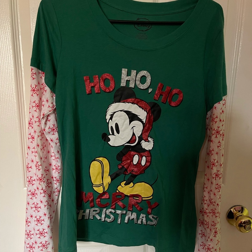 Mickey Mouse Christmas Top